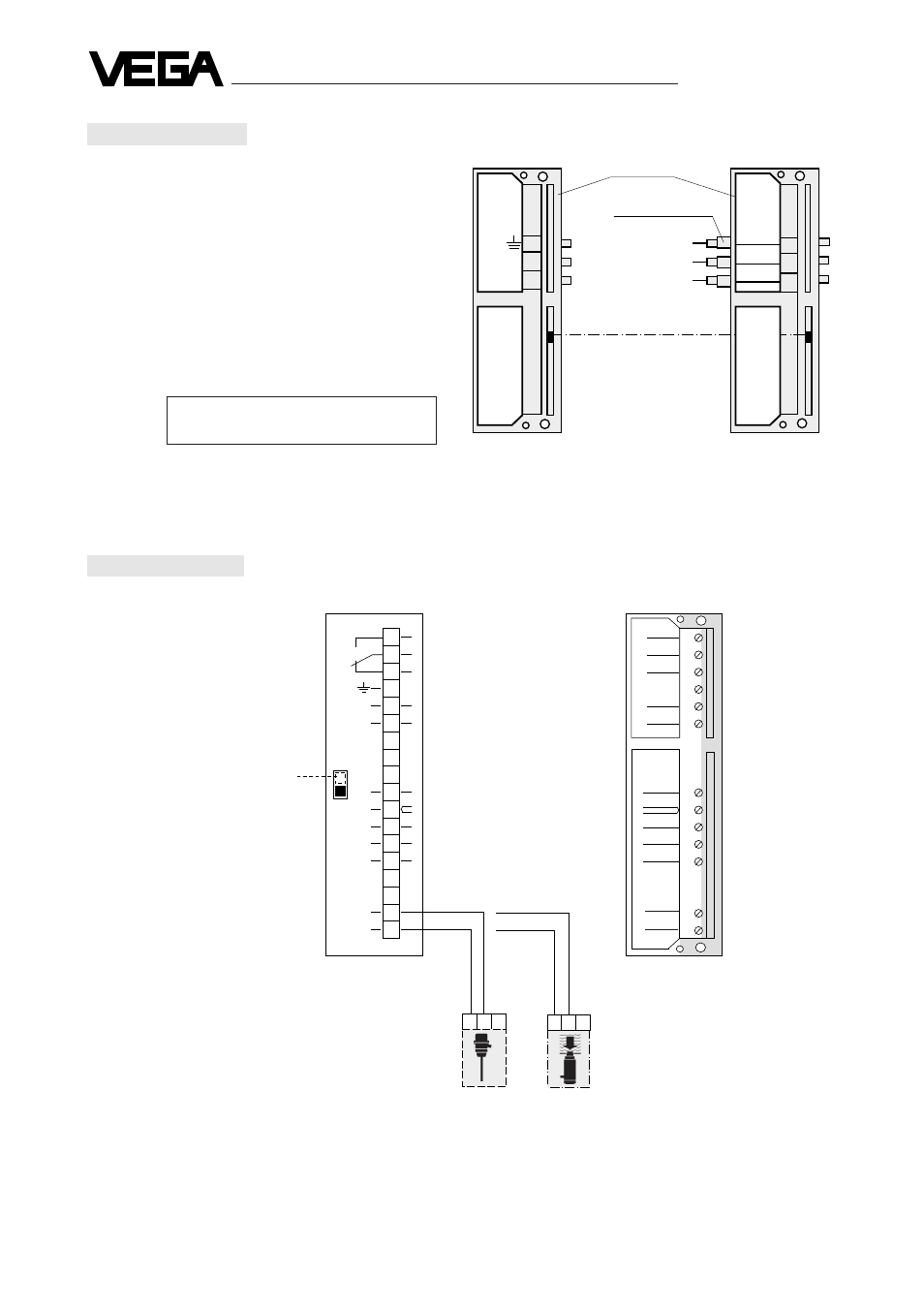 Technical information, Electrical connection, Mounting instructions | VEGA VEGAMET 407 Z User Manual | Page 8 / 16