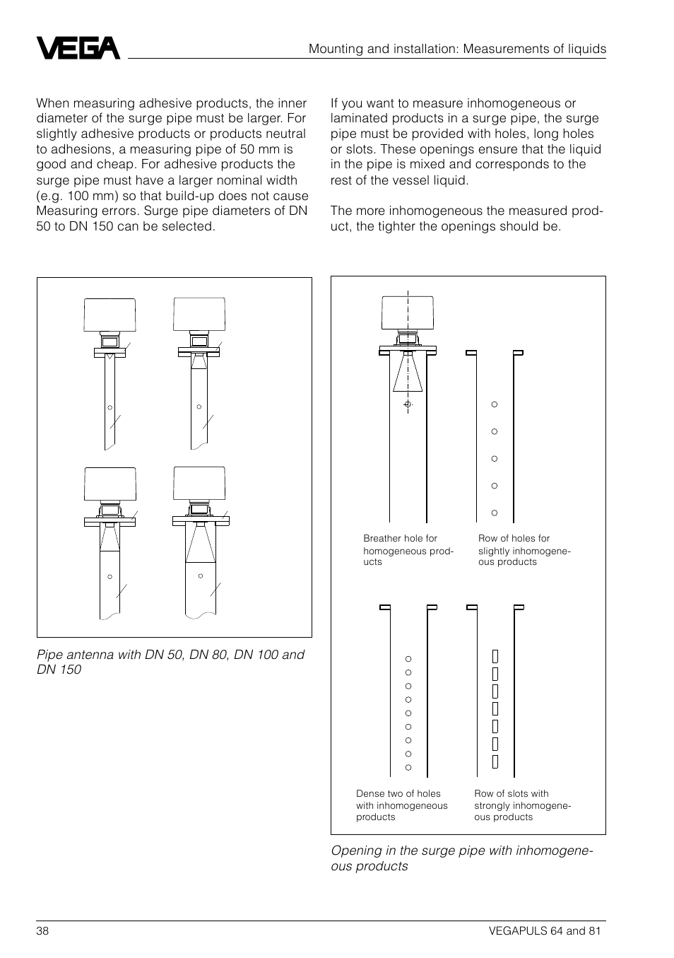 VEGA VEGAPULS 81 User Manual | Page 38 / 84