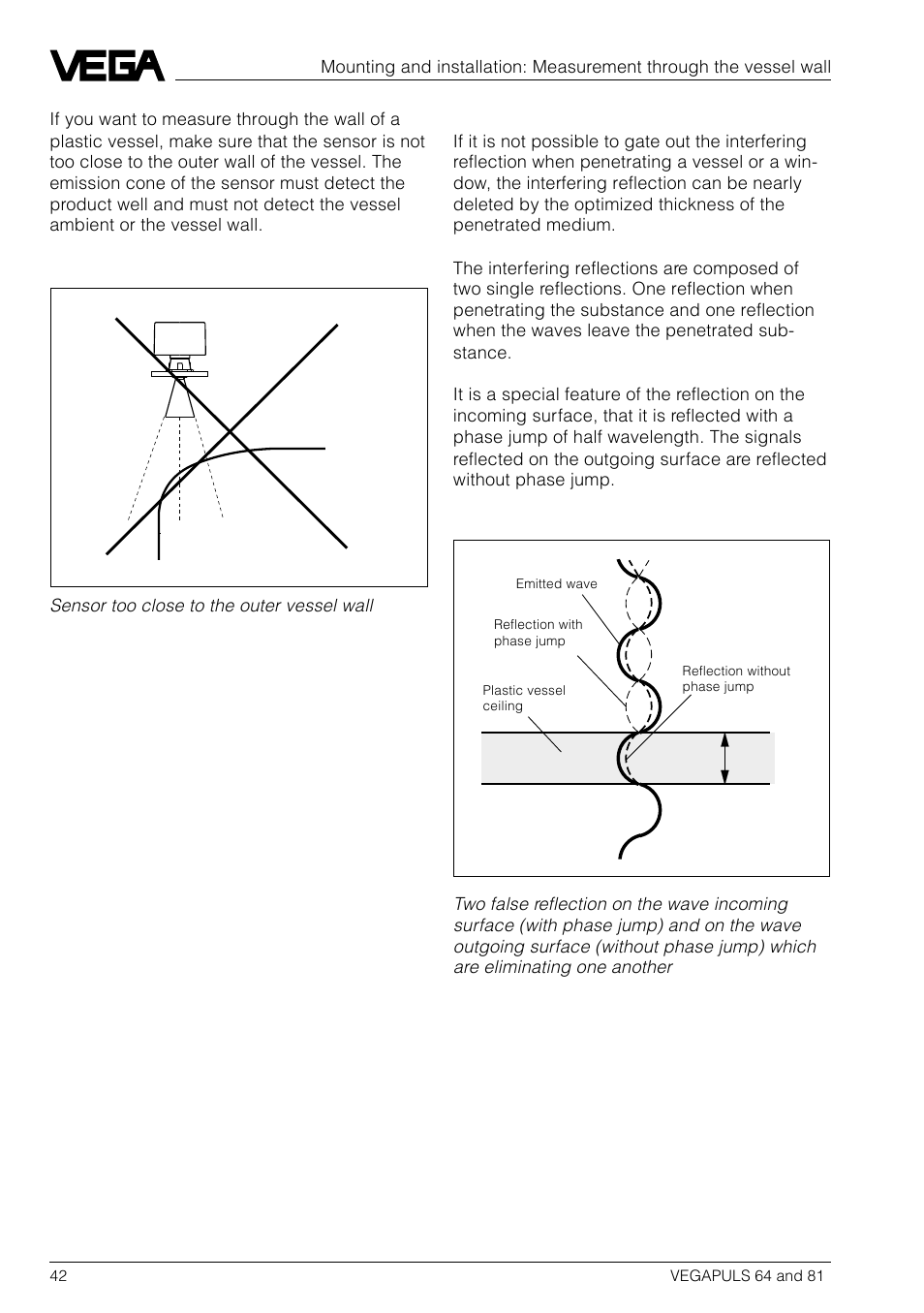 VEGA VEGAPULS 81 User Manual | Page 42 / 84