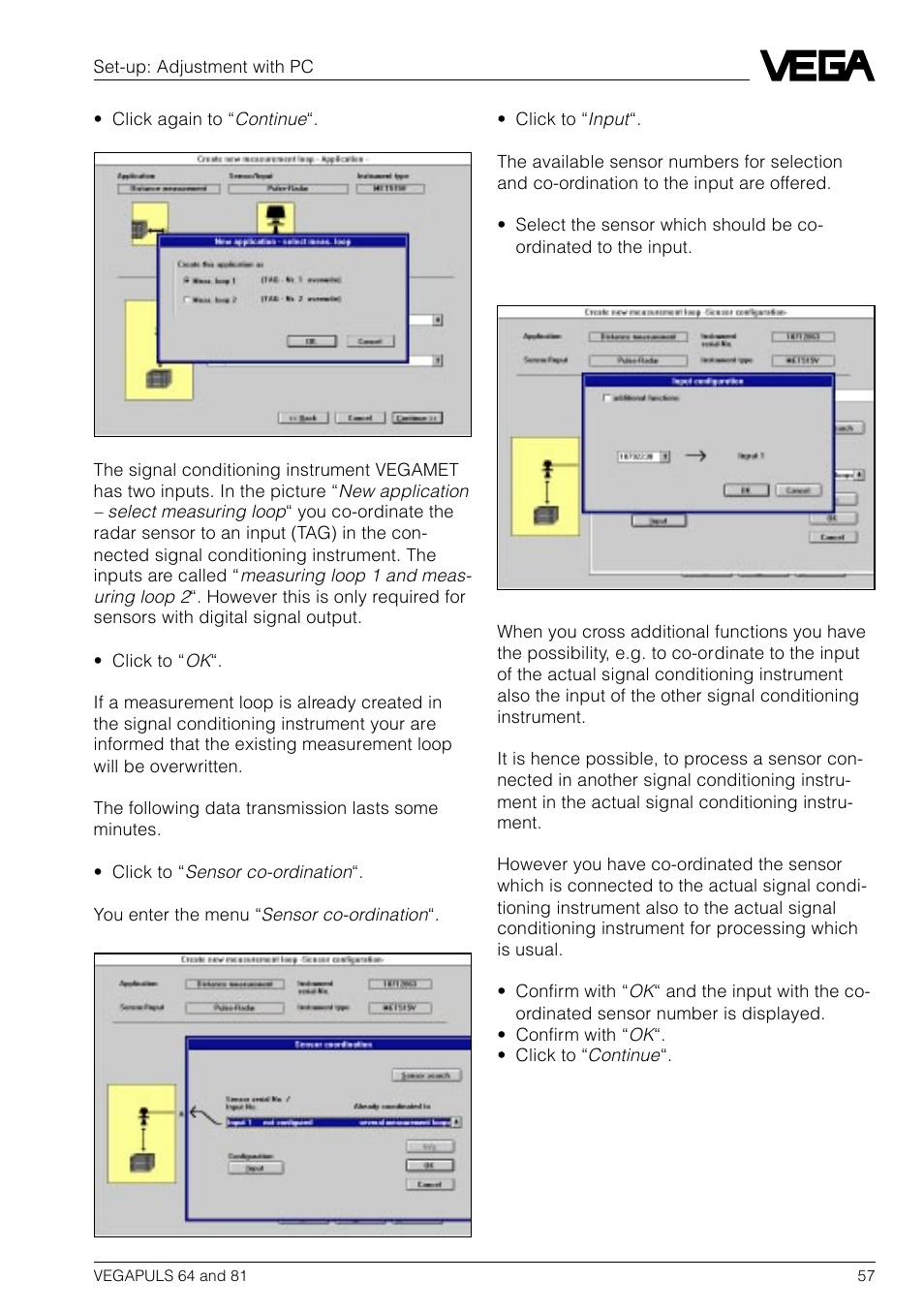 VEGA VEGAPULS 81 User Manual | Page 57 / 84