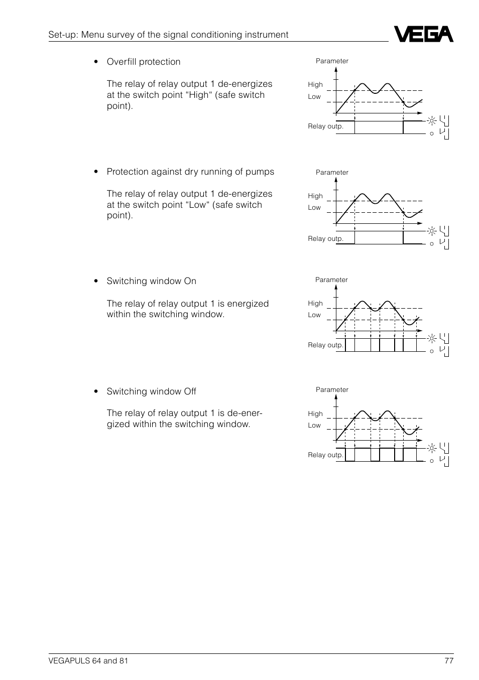 VEGA VEGAPULS 81 User Manual | Page 77 / 84