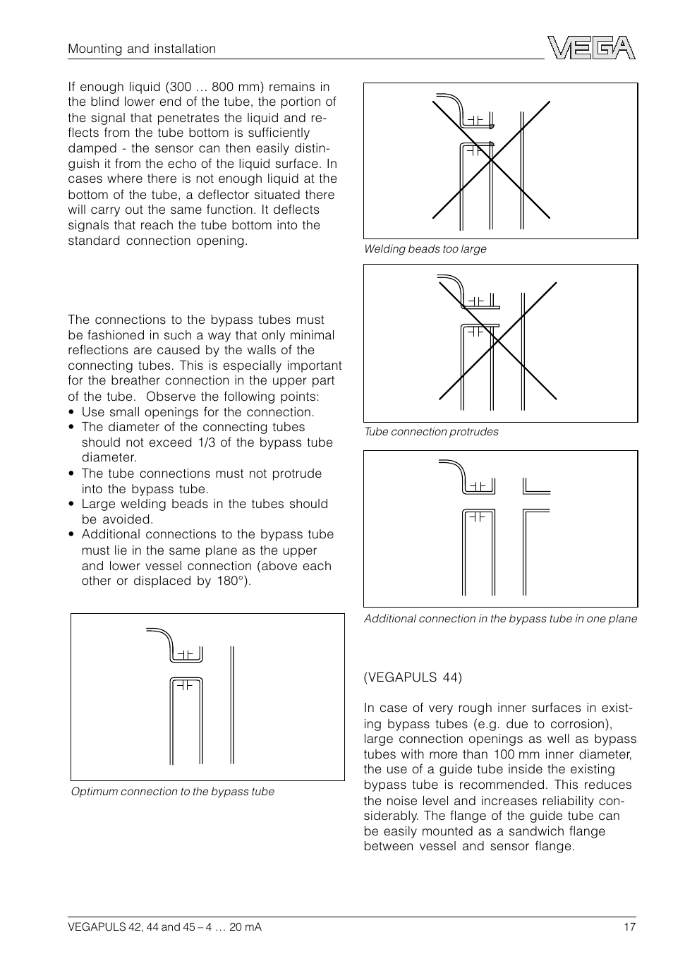 VEGA VEGAPULS 45 4 … 20 mA; HART compact sensor User Manual | Page 17 / 72