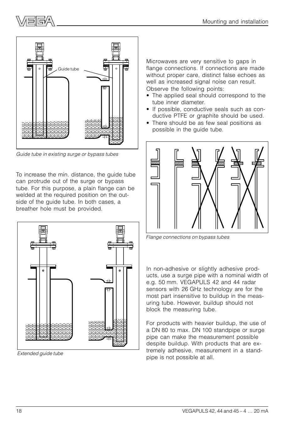 VEGA VEGAPULS 45 4 … 20 mA; HART compact sensor User Manual | Page 18 / 72