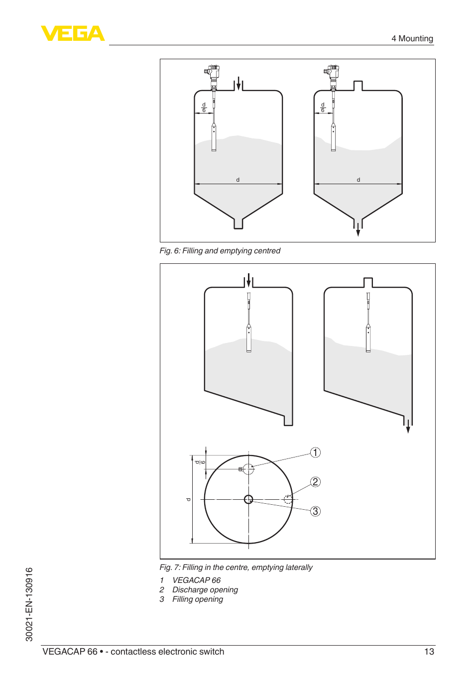 VEGA VEGACAP 66 - contactless electronic switch User Manual | Page 13 / 36
