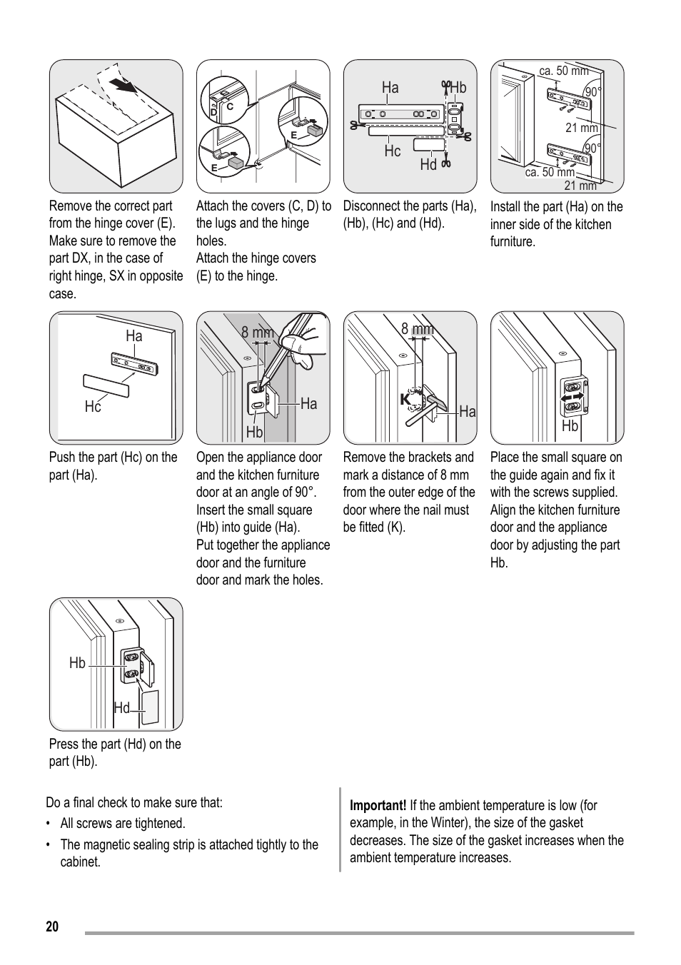 ZANKER ZKK 8023 User Manual | Page 20 / 44