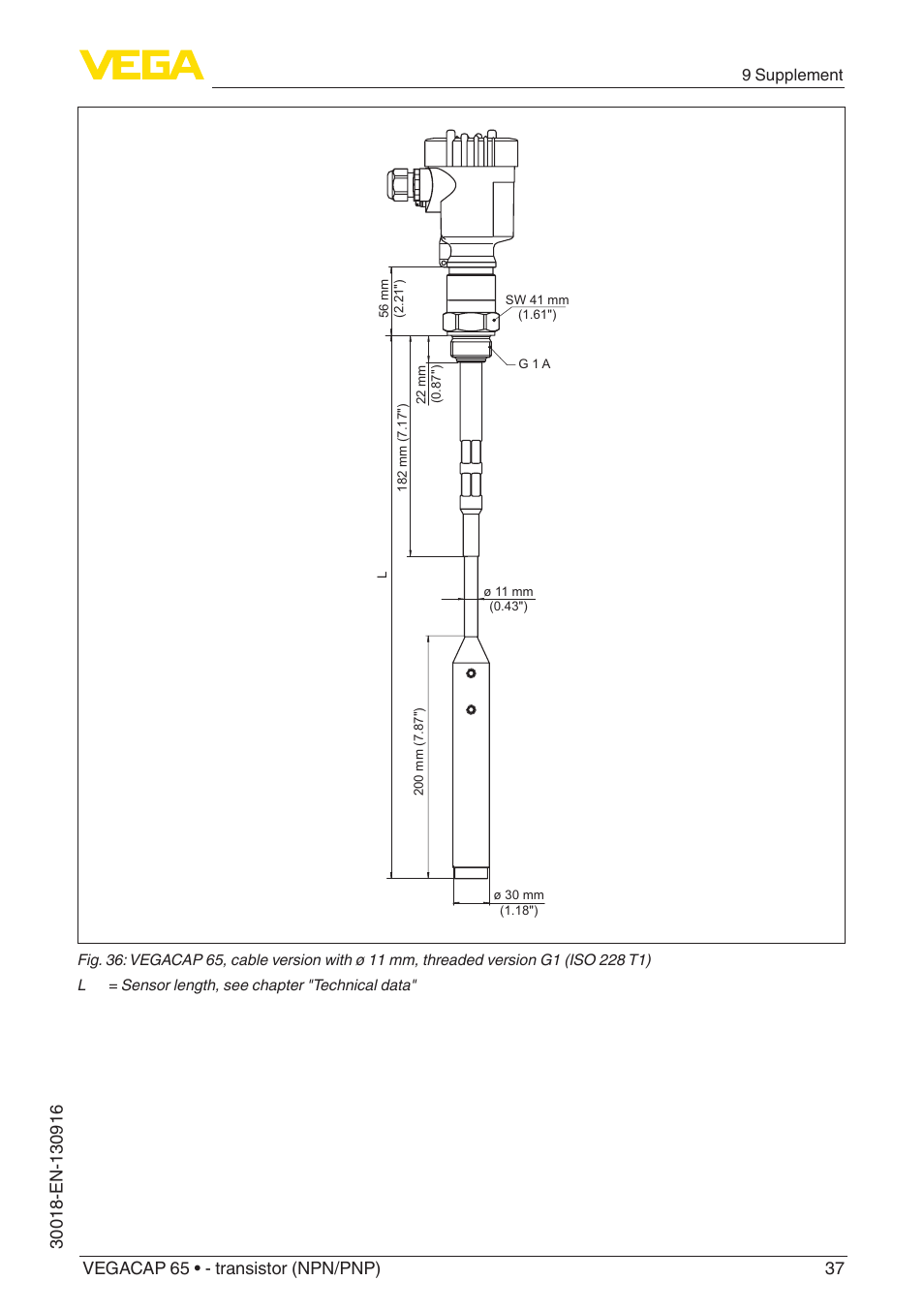 VEGA VEGACAP 65 - transistor (NPN_PNP) User Manual | Page 37 / 44