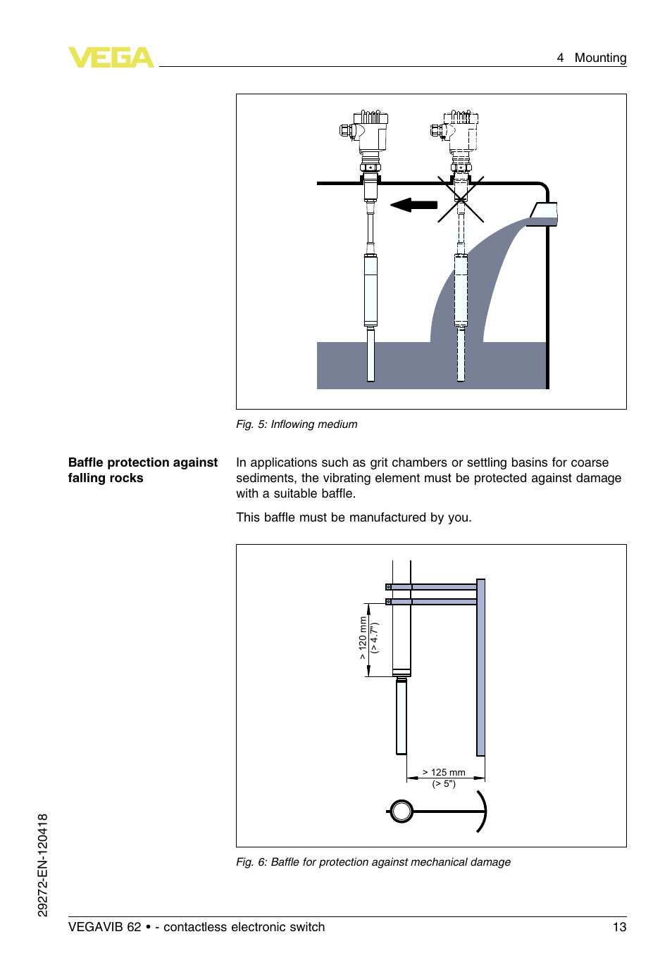 VEGA VEGAVIB 62 - contactless electronic switch User Manual | Page 13 / 32