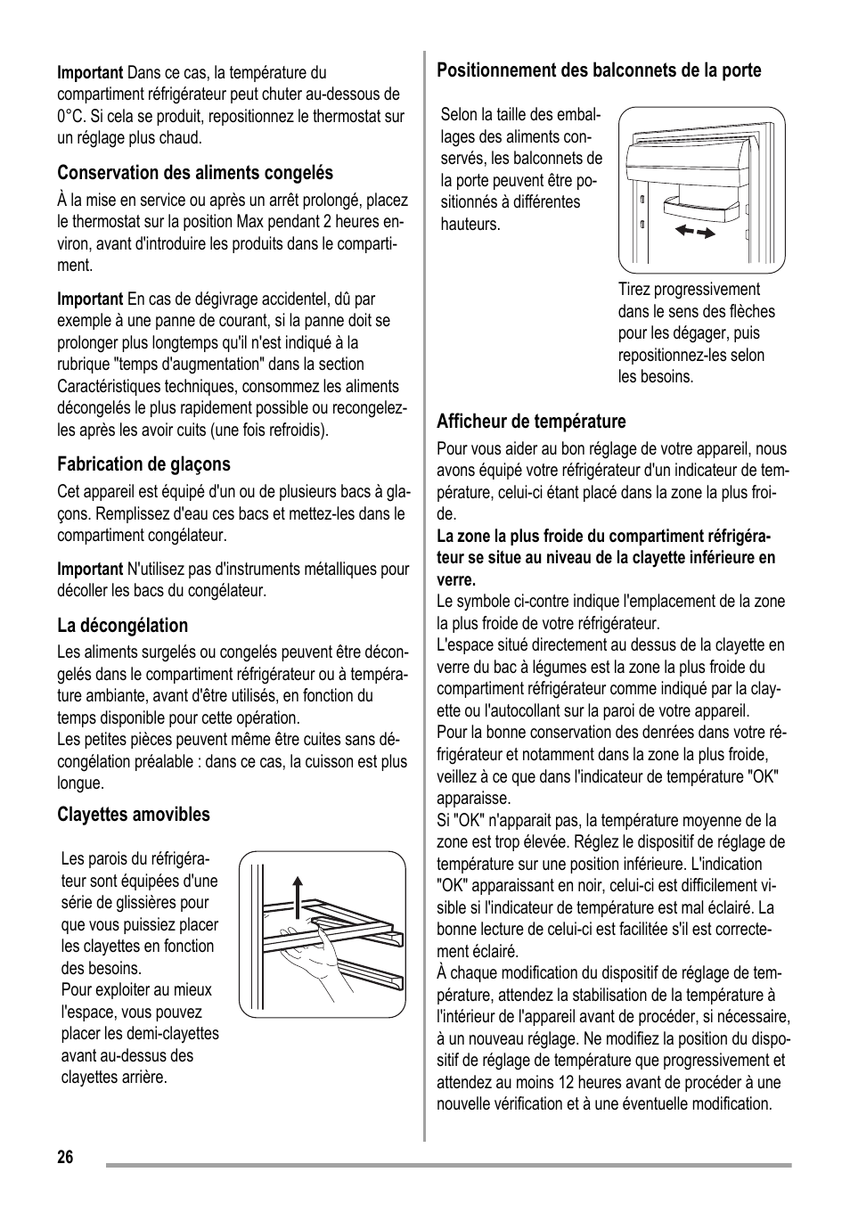ZANKER KBU 12401 DK User Manual | Page 26 / 48