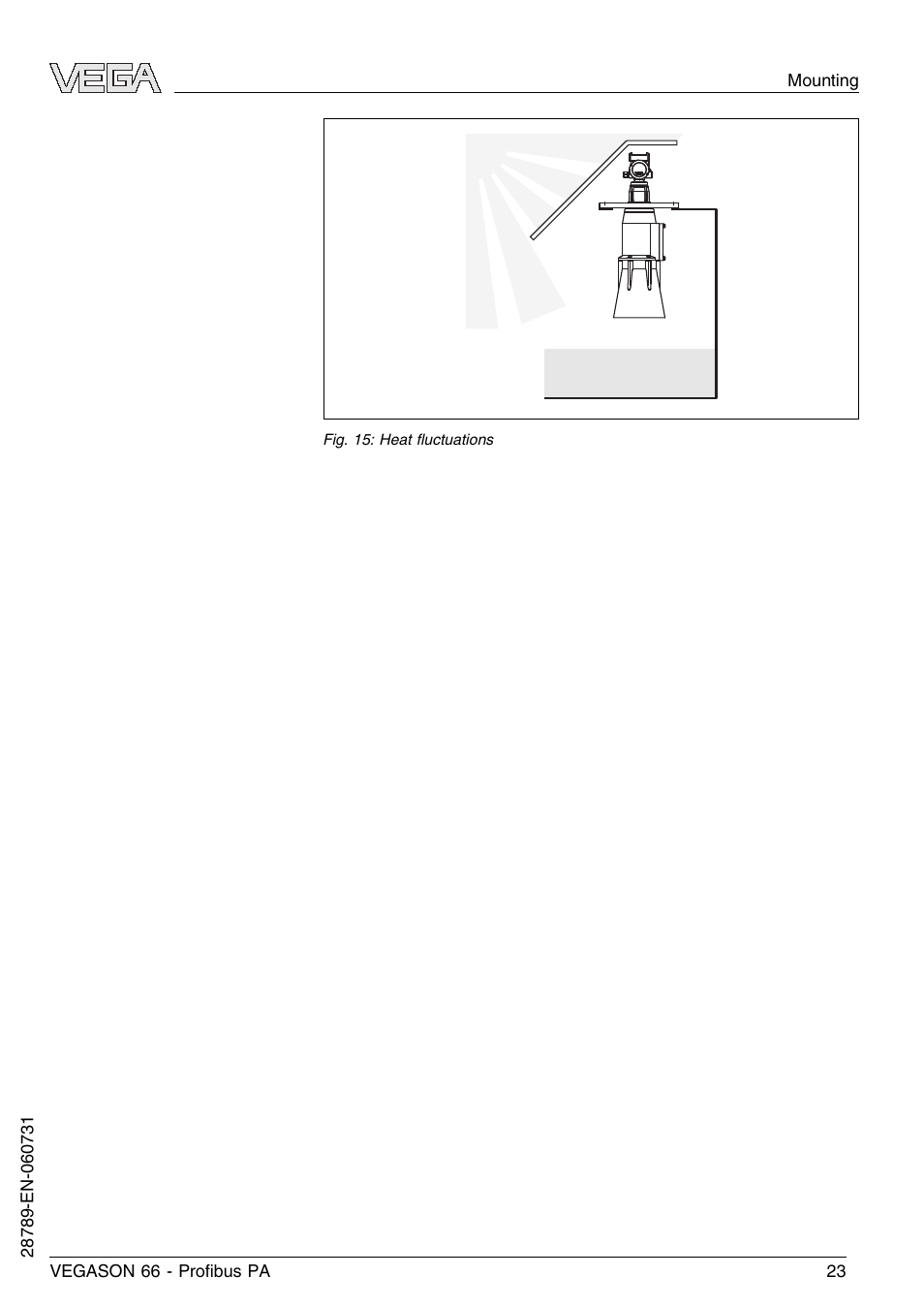 VEGA VEGASON 66 Proﬁbus PA User Manual | Page 23 / 64