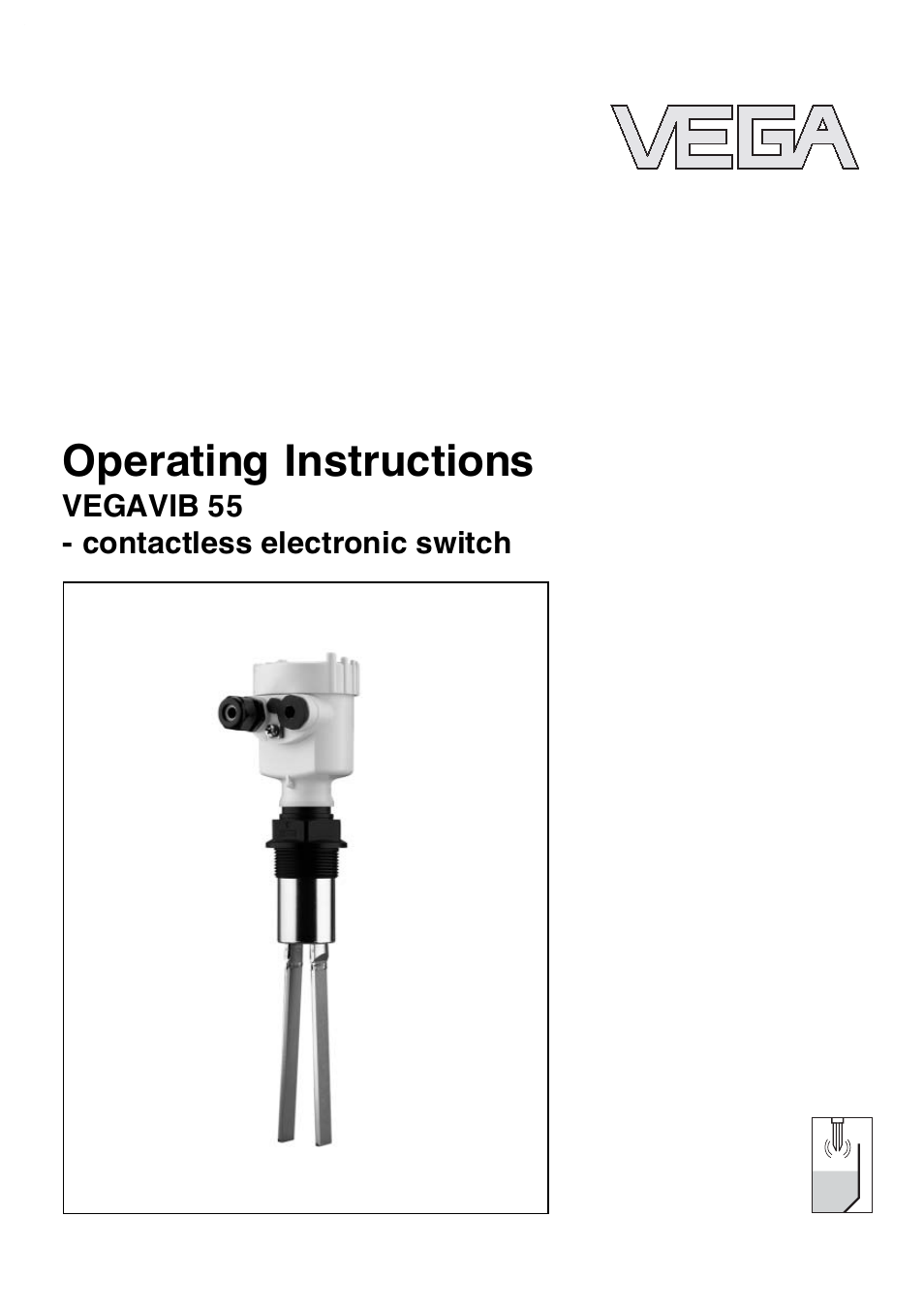 VEGA VEGAVIB 55 - contactless electronic switch User Manual | 32 pages