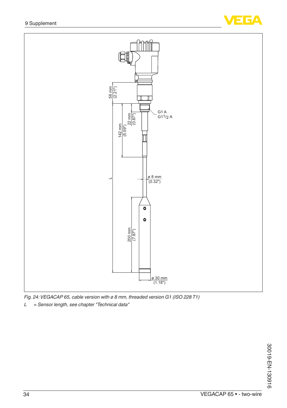 VEGA VEGACAP 65 - two-wire User Manual | Page 34 / 40