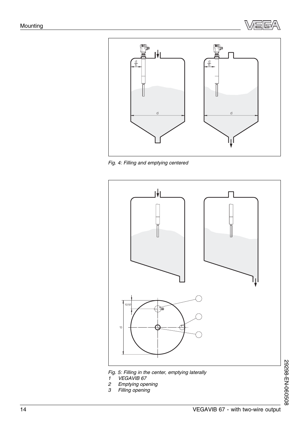 VEGA VEGAVIB 67 - two-wire User Manual | Page 14 / 32
