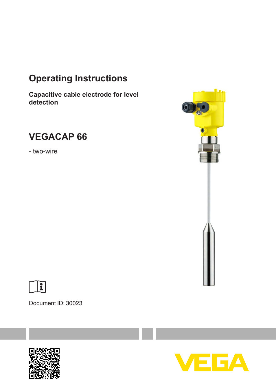 VEGA VEGACAP 66 - two-wire User Manual | 36 pages