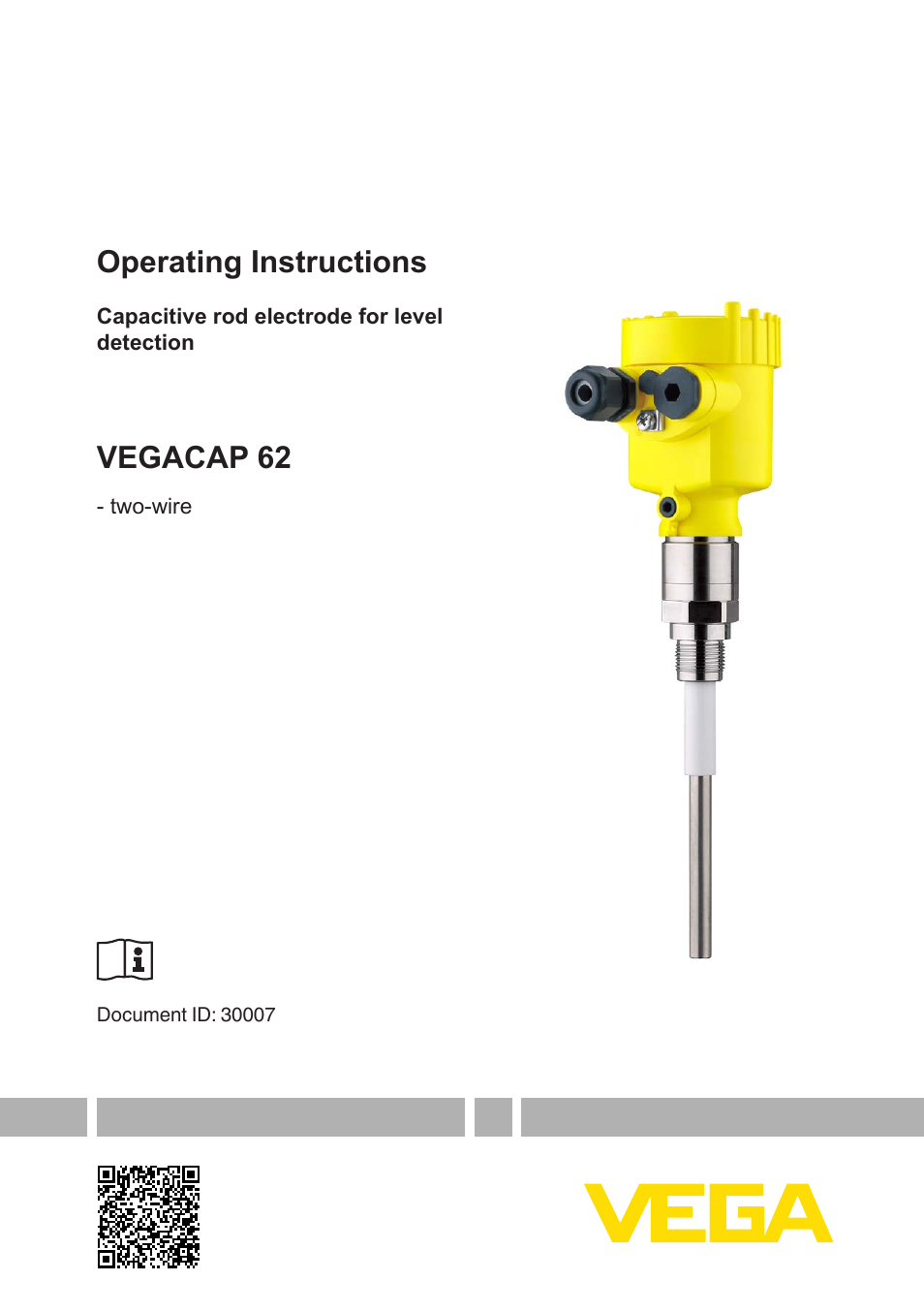 VEGA VEGACAP 62 - two-wire User Manual | 40 pages