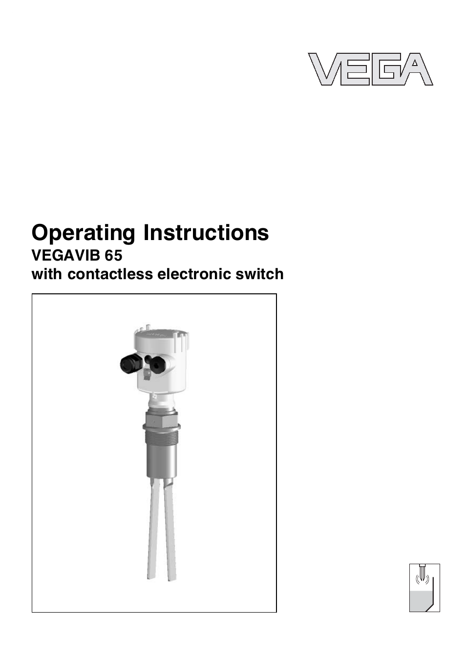 VEGA VEGAVIB 65 - contactless electronic switch User Manual | 36 pages