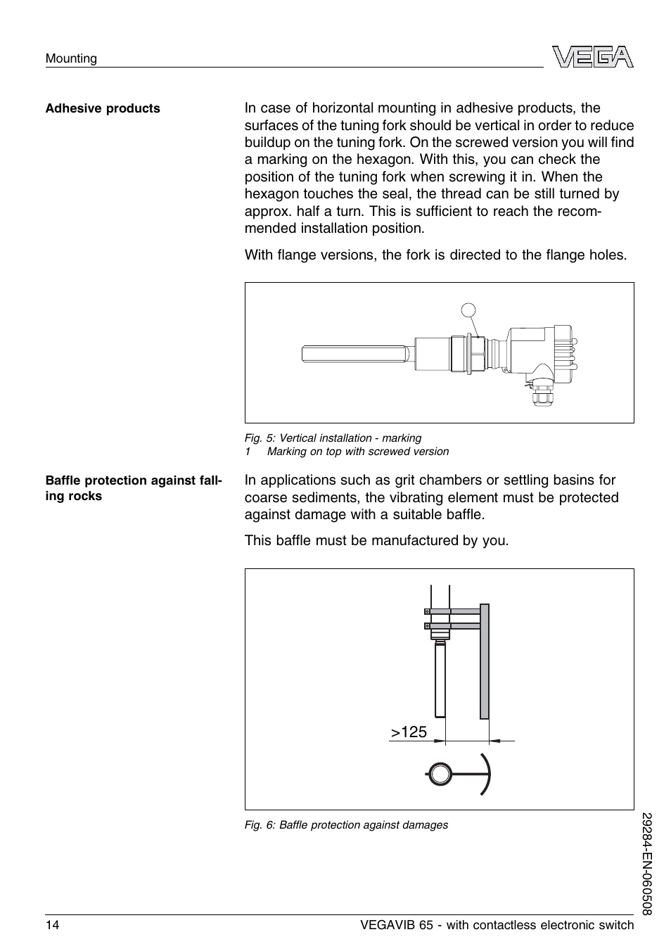 VEGA VEGAVIB 65 - contactless electronic switch User Manual | Page 14 / 36