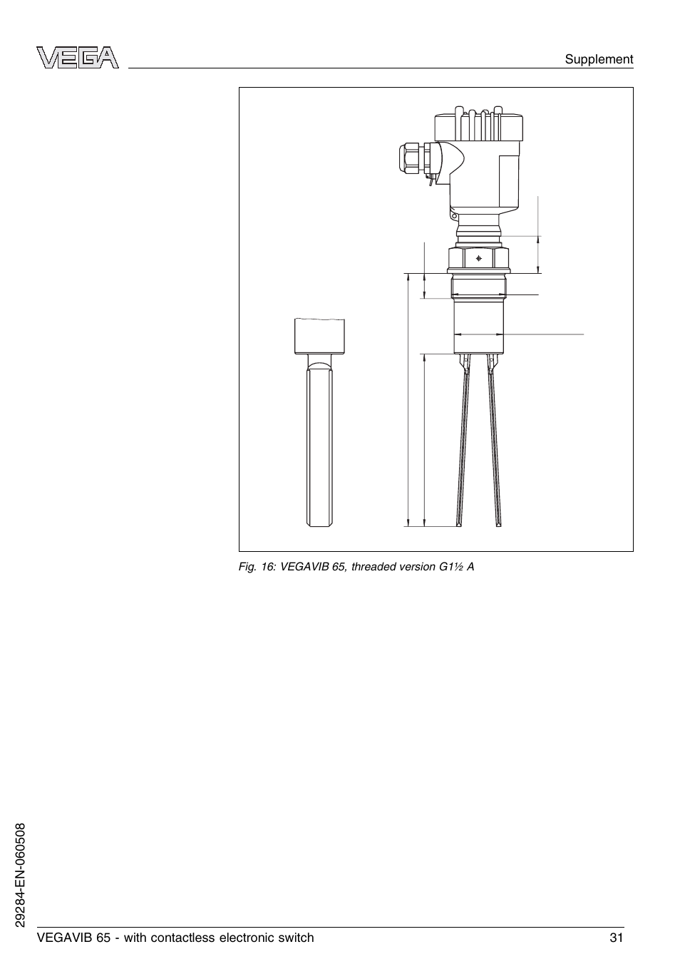 VEGA VEGAVIB 65 - contactless electronic switch User Manual | Page 31 / 36