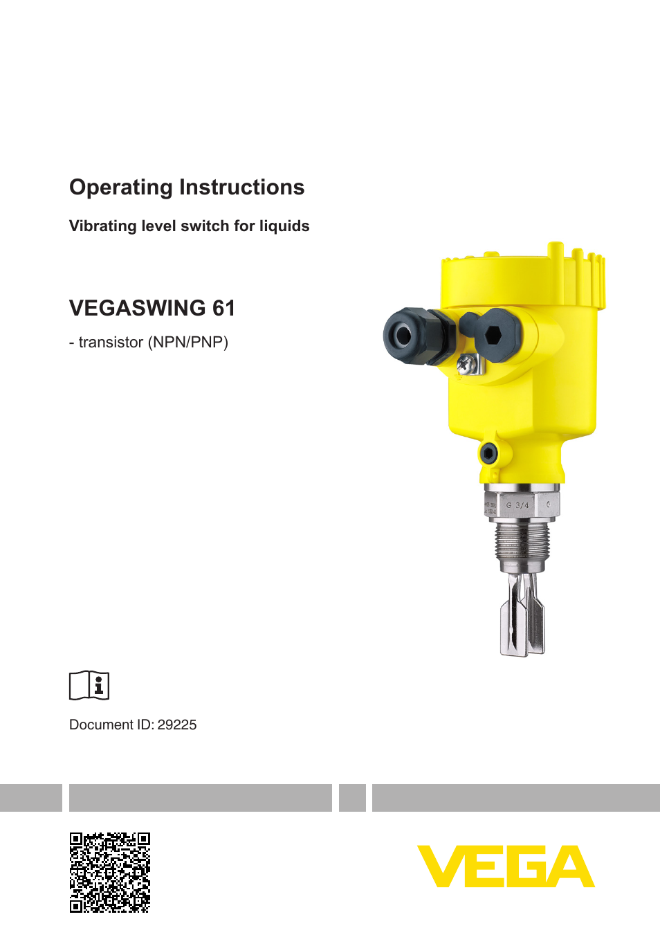 VEGA VEGASWING 61 - transistor (NPN-PNP) User Manual | 36 pages