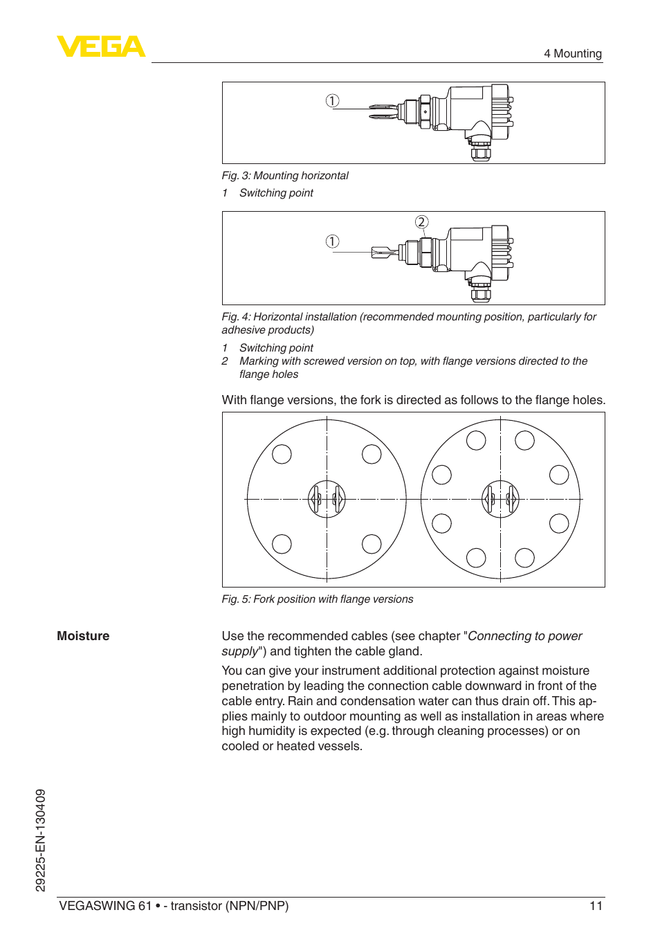 VEGA VEGASWING 61 - transistor (NPN-PNP) User Manual | Page 11 / 36