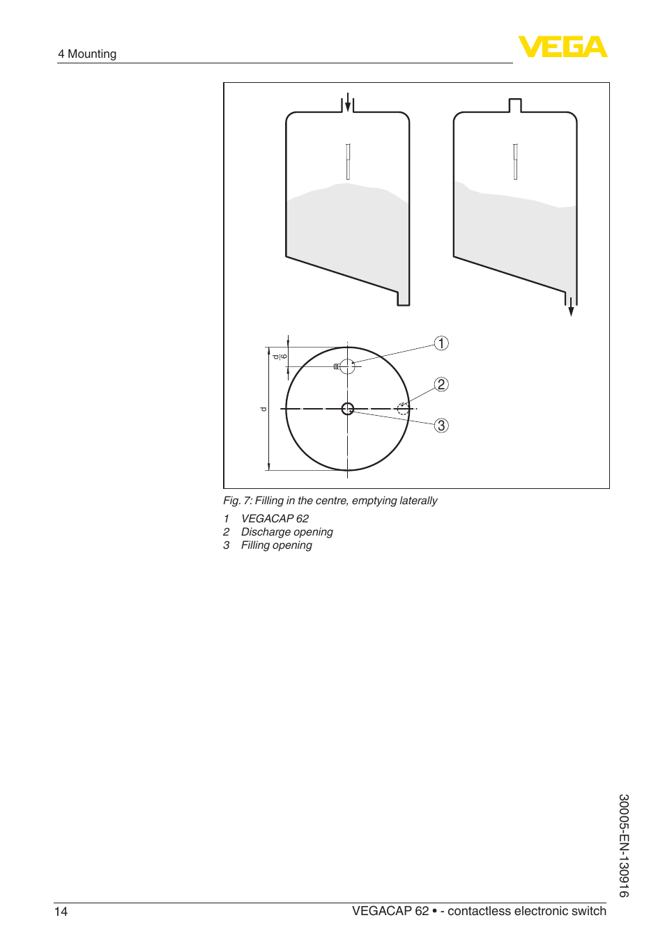 VEGA VEGACAP 62 - contactless electronic switch User Manual | Page 14 / 40