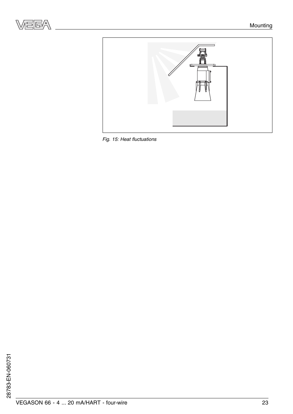 VEGA VEGASON 66 4 … 20 mA_HART four-wire User Manual | Page 23 / 60