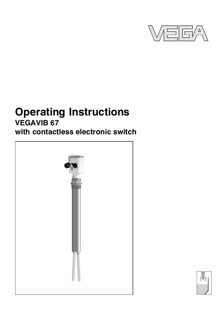 VEGA VEGAVIB 67 - contactless electronic switch User Manual | 36 pages