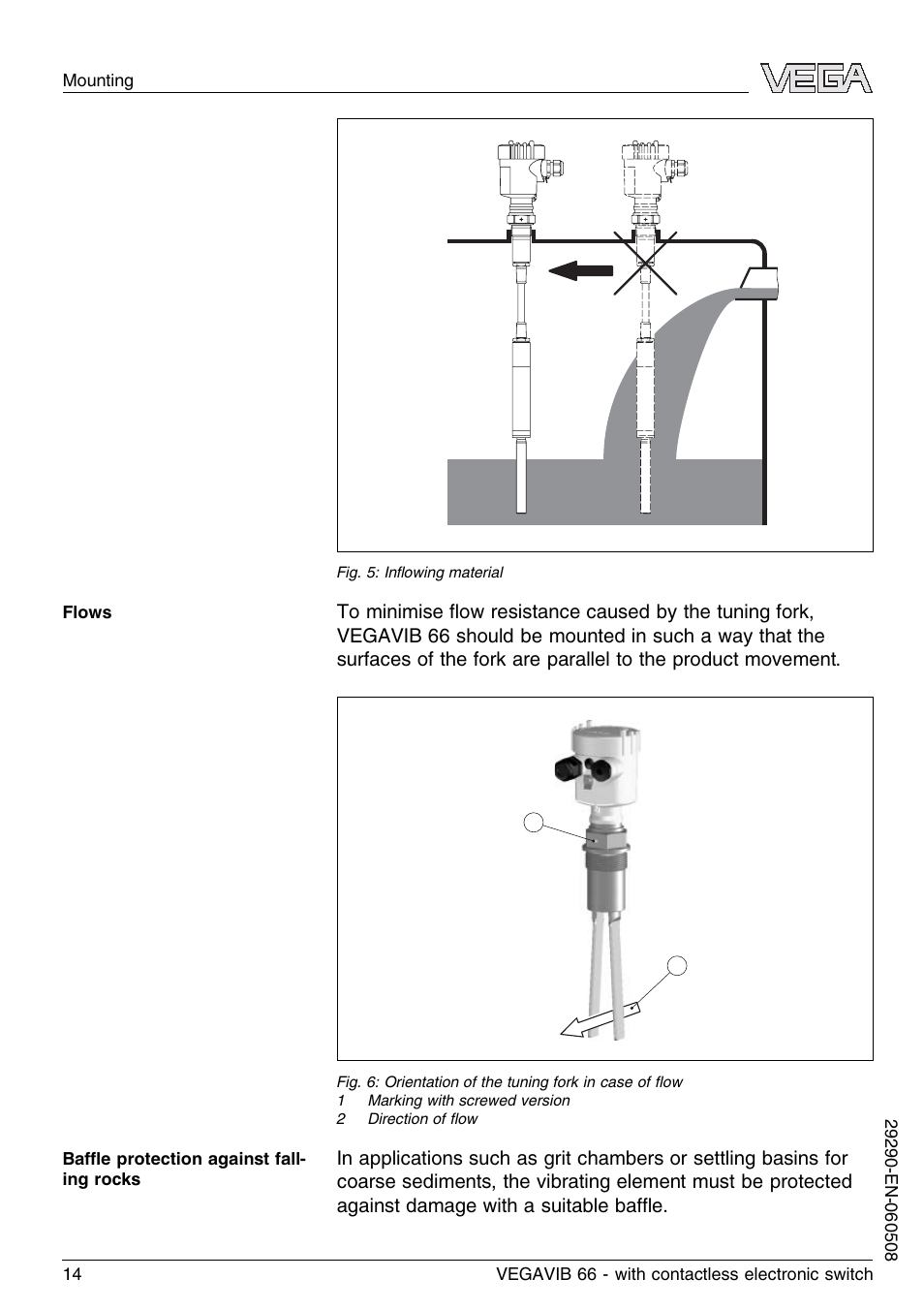 VEGA VEGAVIB 66 - contactless electronic switch User Manual | Page 14 / 36