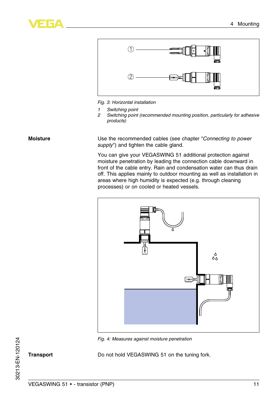 VEGA VEGASWING 51 - transistor (PNP) User Manual | Page 11 / 36