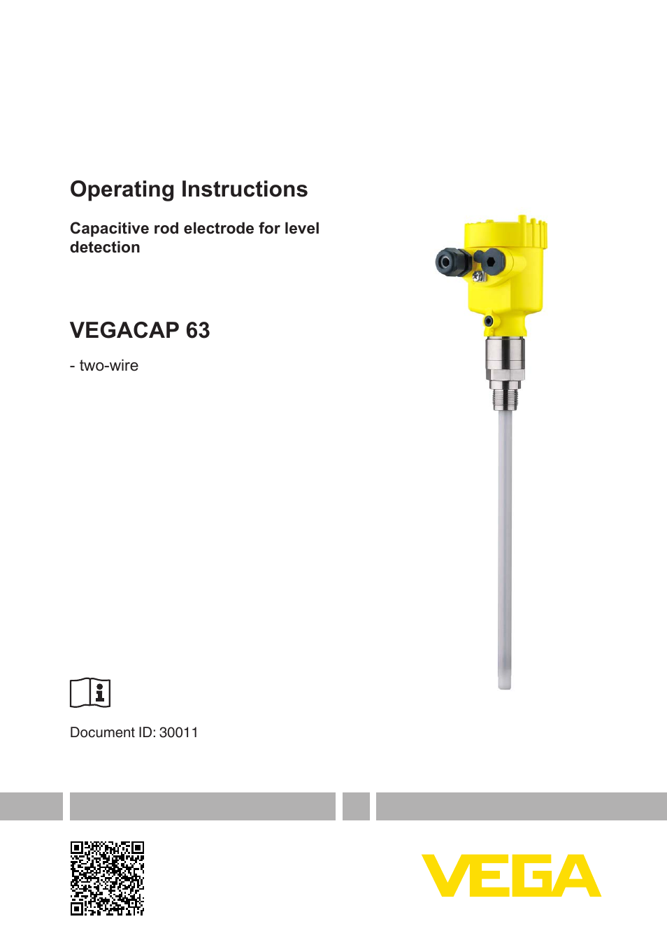 VEGA VEGACAP 63 - two-wire User Manual | 36 pages