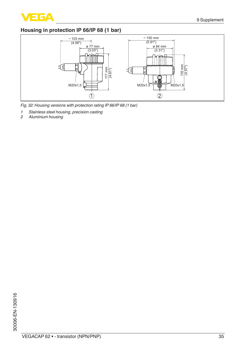 VEGA VEGACAP 62 - transistor (NPN_PNP) User Manual | Page 35 / 44