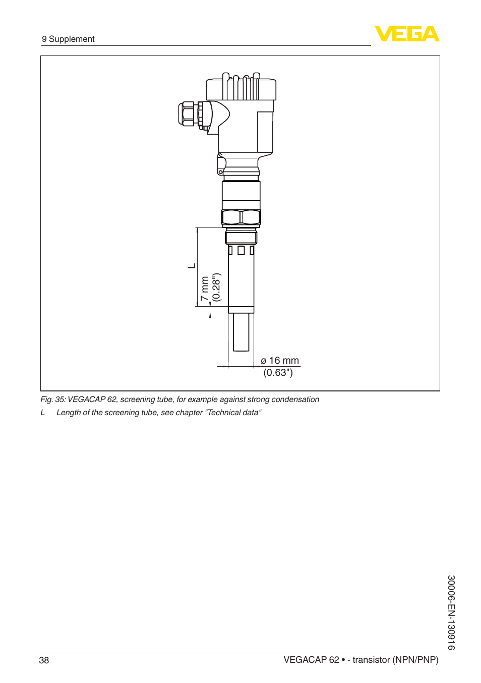 VEGA VEGACAP 62 - transistor (NPN_PNP) User Manual | Page 38 / 44