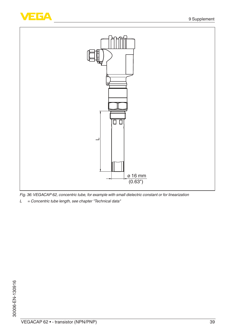 VEGA VEGACAP 62 - transistor (NPN_PNP) User Manual | Page 39 / 44