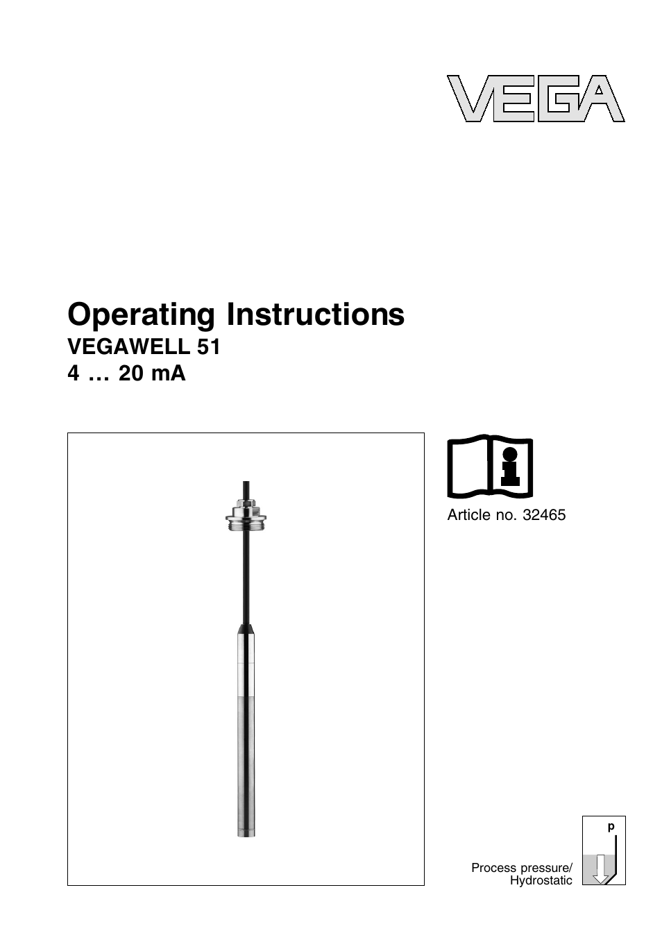 VEGA VEGAWELL 51 4 … 20 mA User Manual | 36 pages