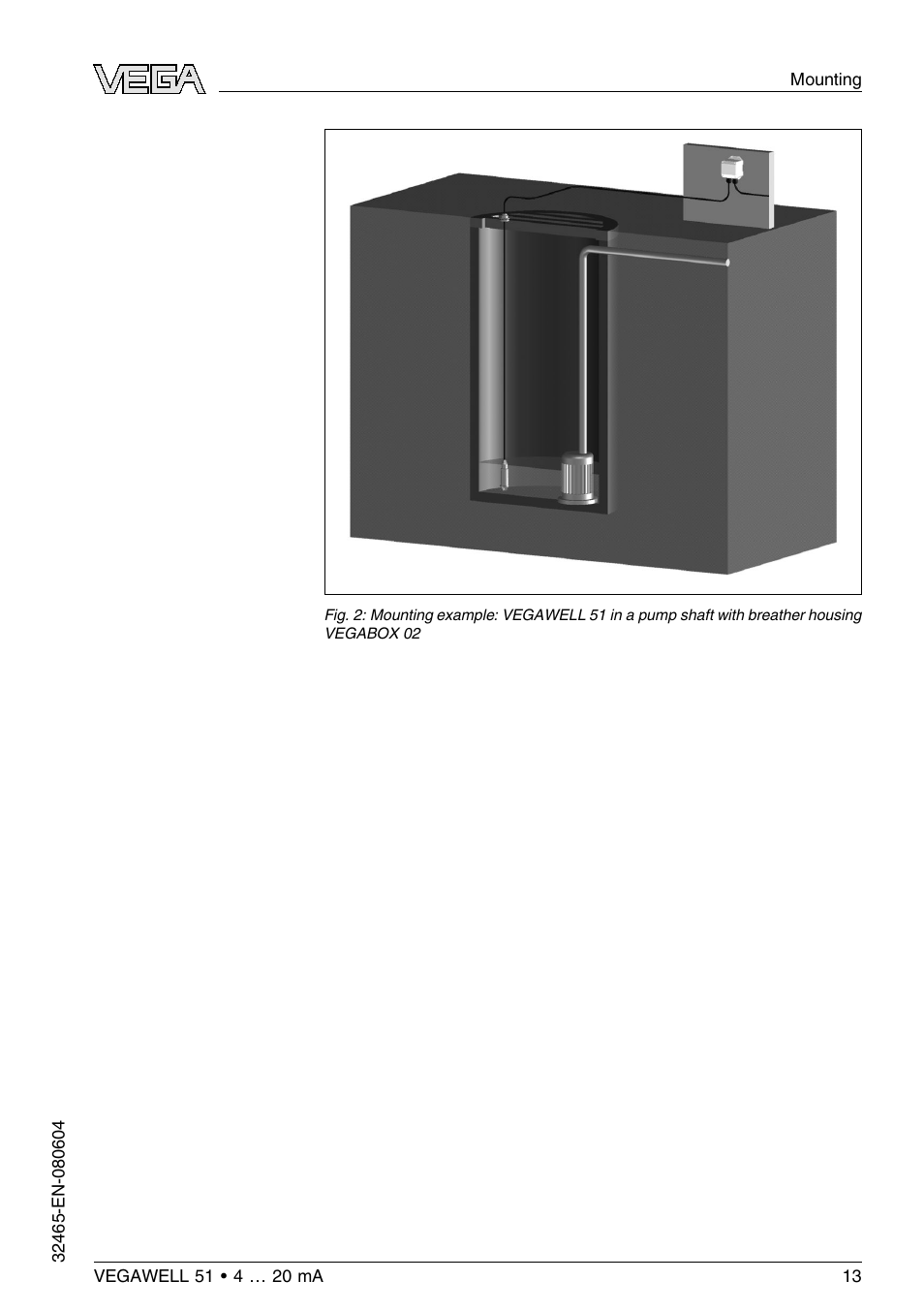 VEGA VEGAWELL 51 4 … 20 mA User Manual | Page 13 / 36
