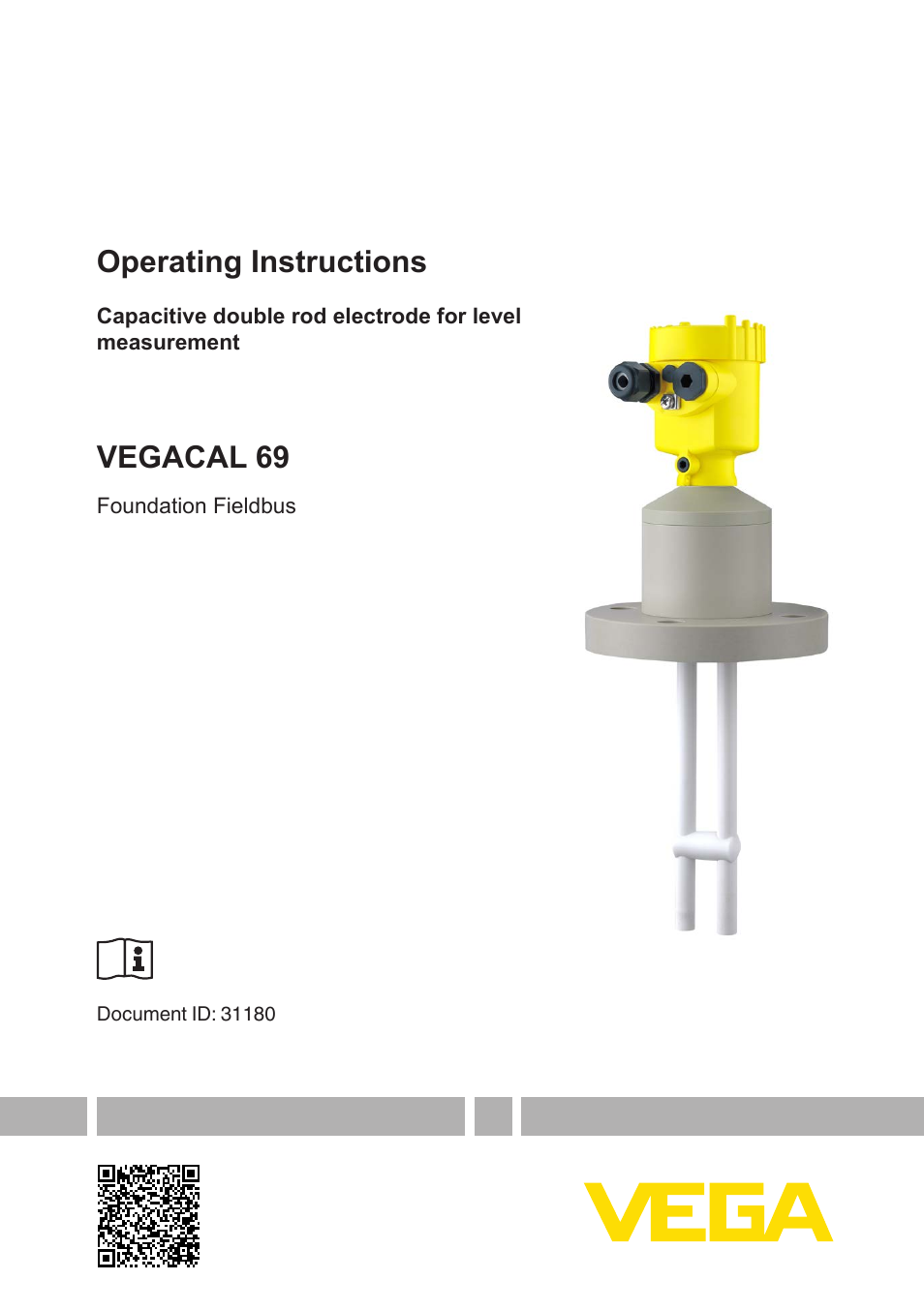 VEGA VEGACAL 69 Foundation Fieldbus User Manual | 48 pages