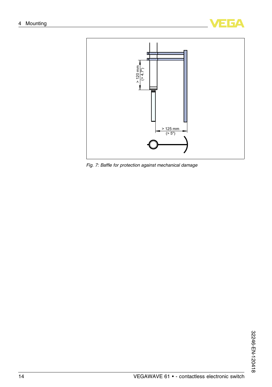 VEGA VEGAWAVE 61 - contactless electronic switch User Manual | Page 14 / 36