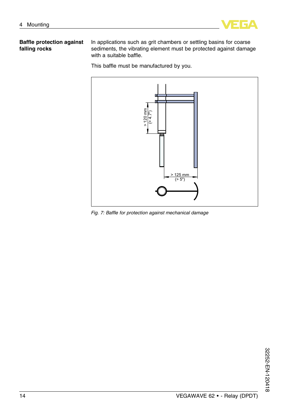 VEGA VEGAWAVE 62 - Relay (DPDT) User Manual | Page 14 / 32