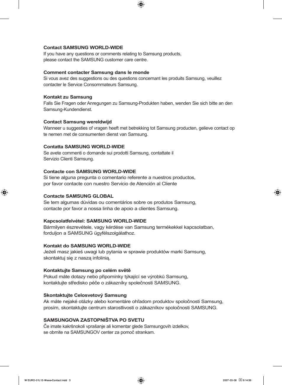 Samsung LE32R8 User Manual | Page 558 / 559