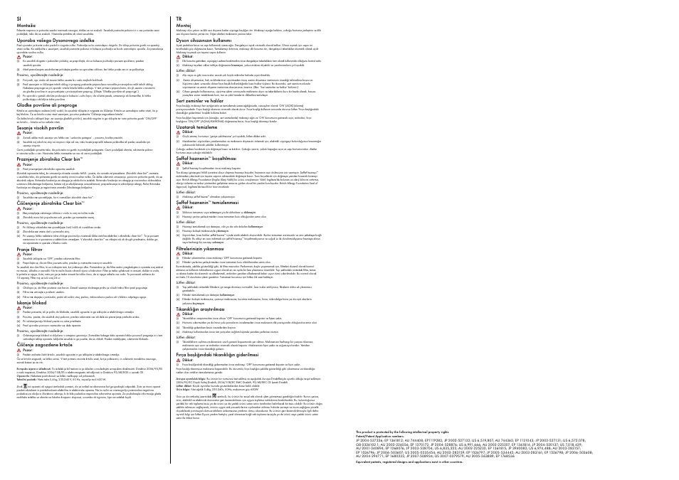 DYSON DC 24 User Manual | Page 13 / 15