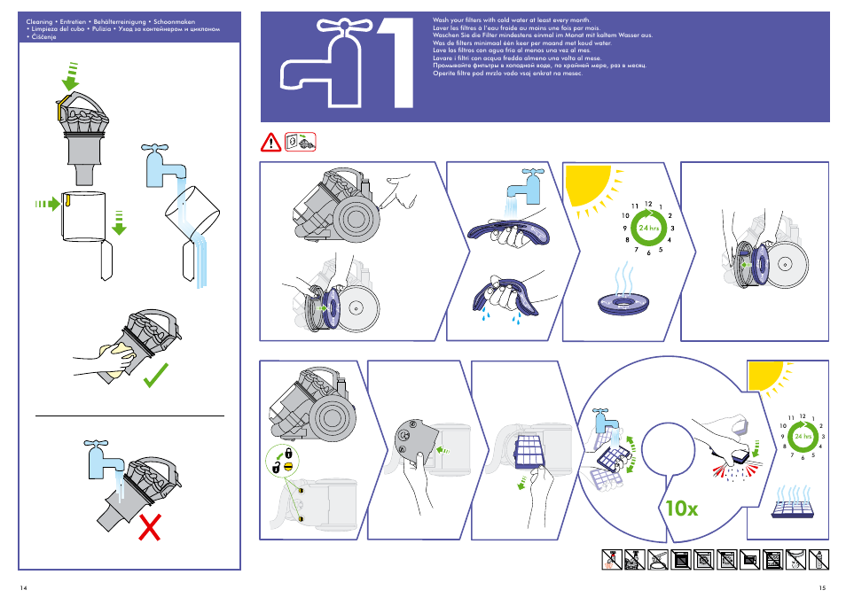 DYSON DC 26 User Manual | Page 8 / 19