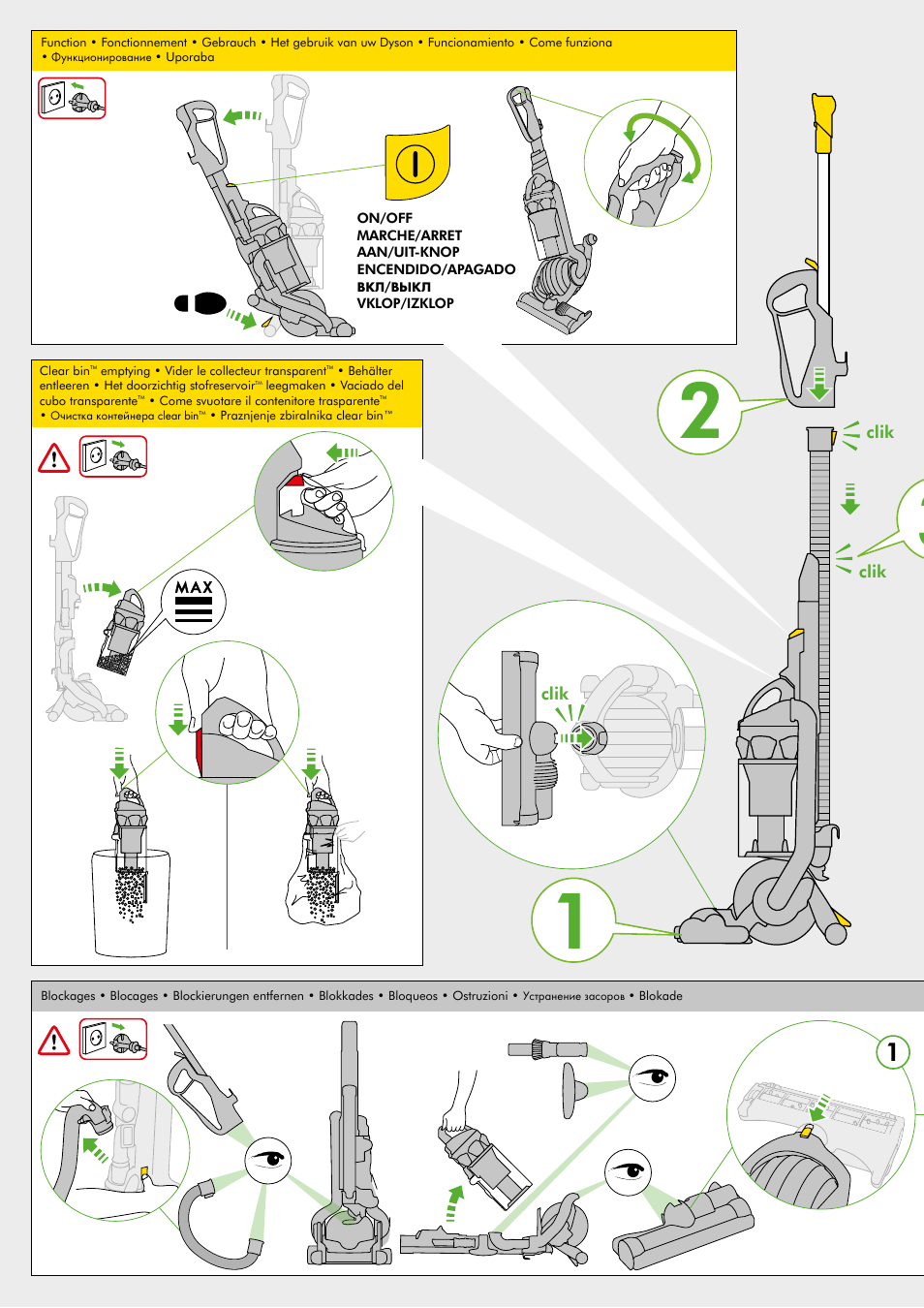 DYSON DC 25 User Manual | Page 12 / 32