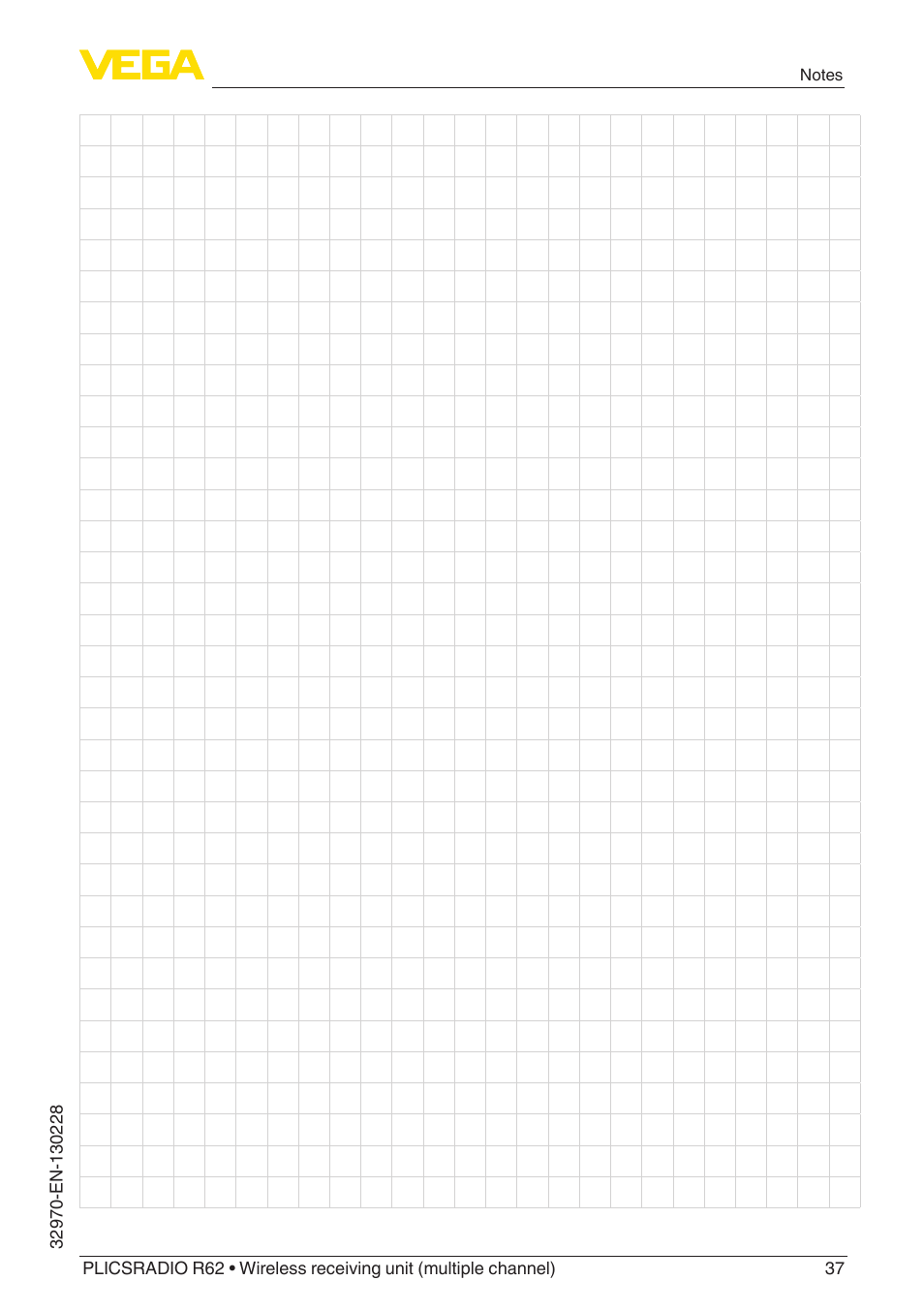 VEGA PLICSRADIO R62 Wireless receiving unit User Manual | Page 37 / 40