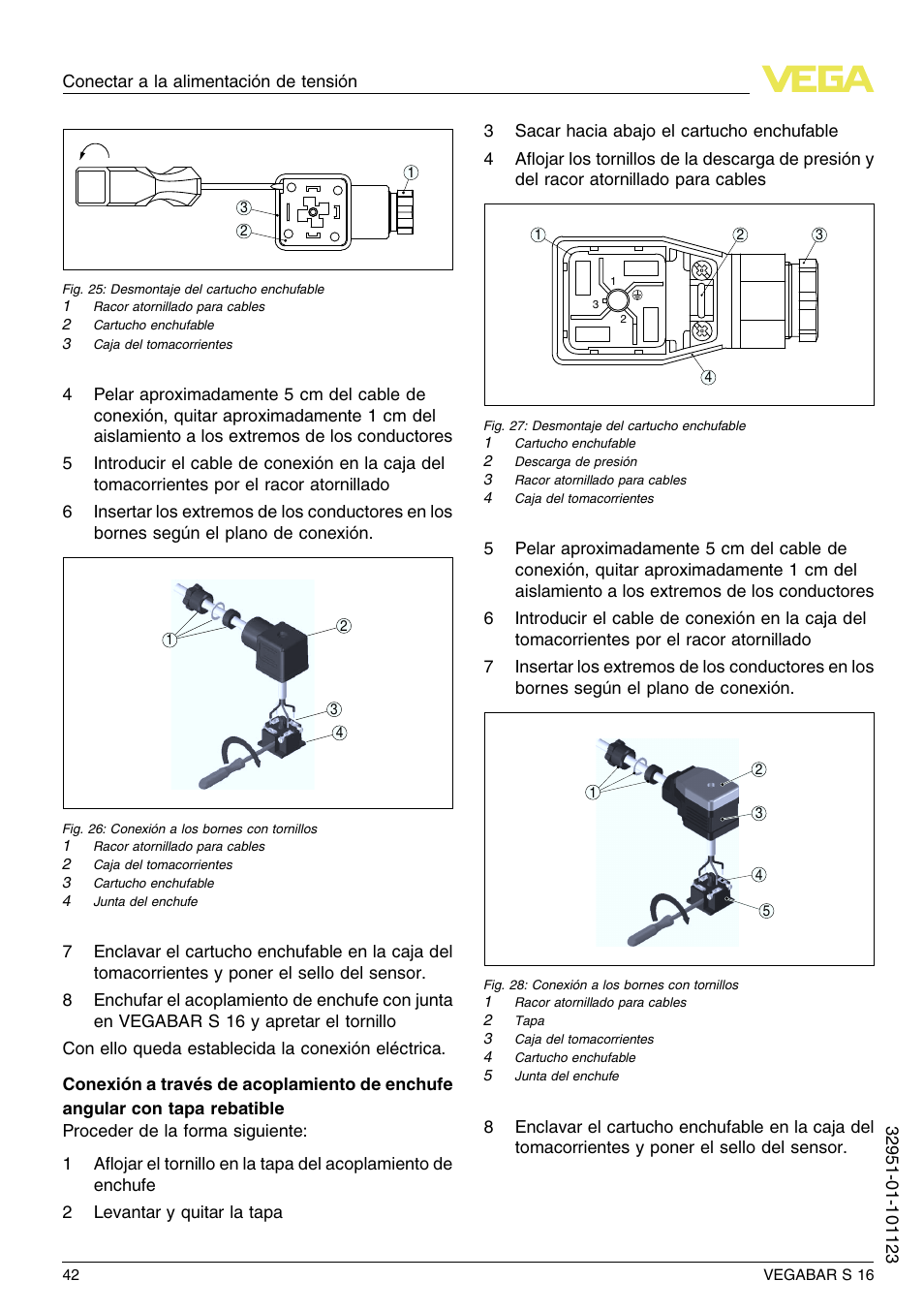 VEGA VEGABAR S 16 User Manual | Page 42 / 52