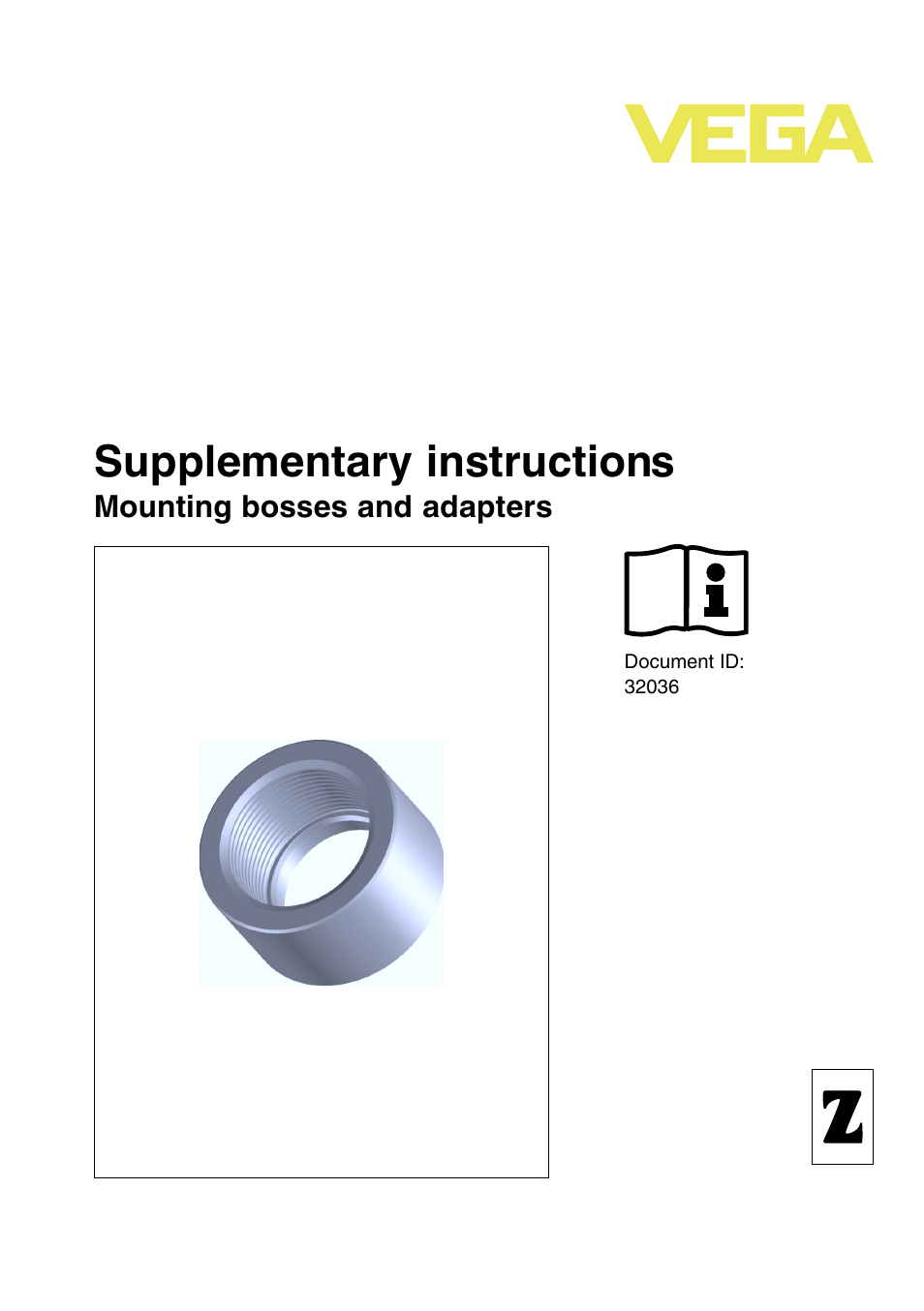 VEGA Mounting bosses and adapters User Manual | 40 pages