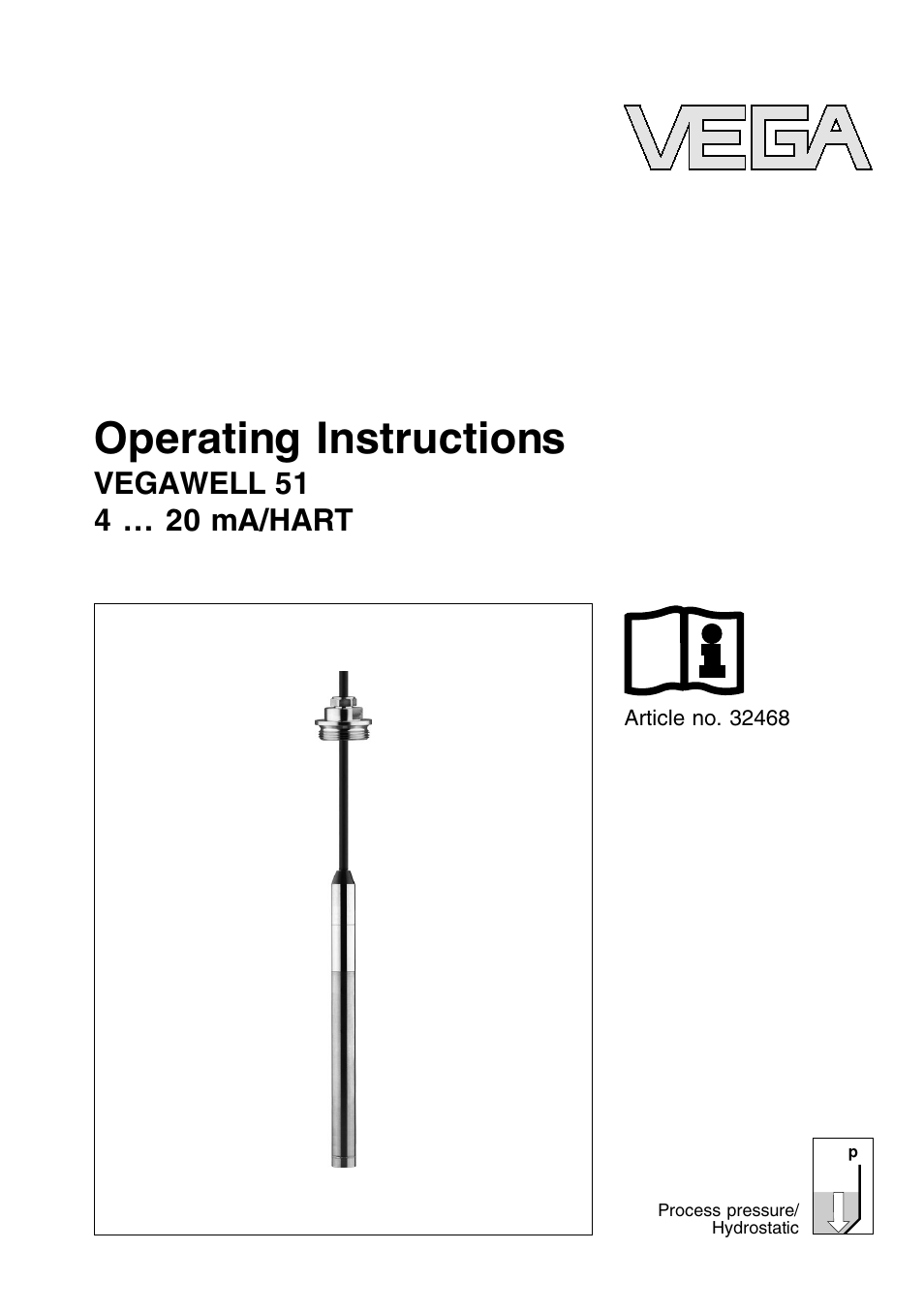 VEGA VEGAWELL 51 4 … 20 mA_HART User Manual | 40 pages