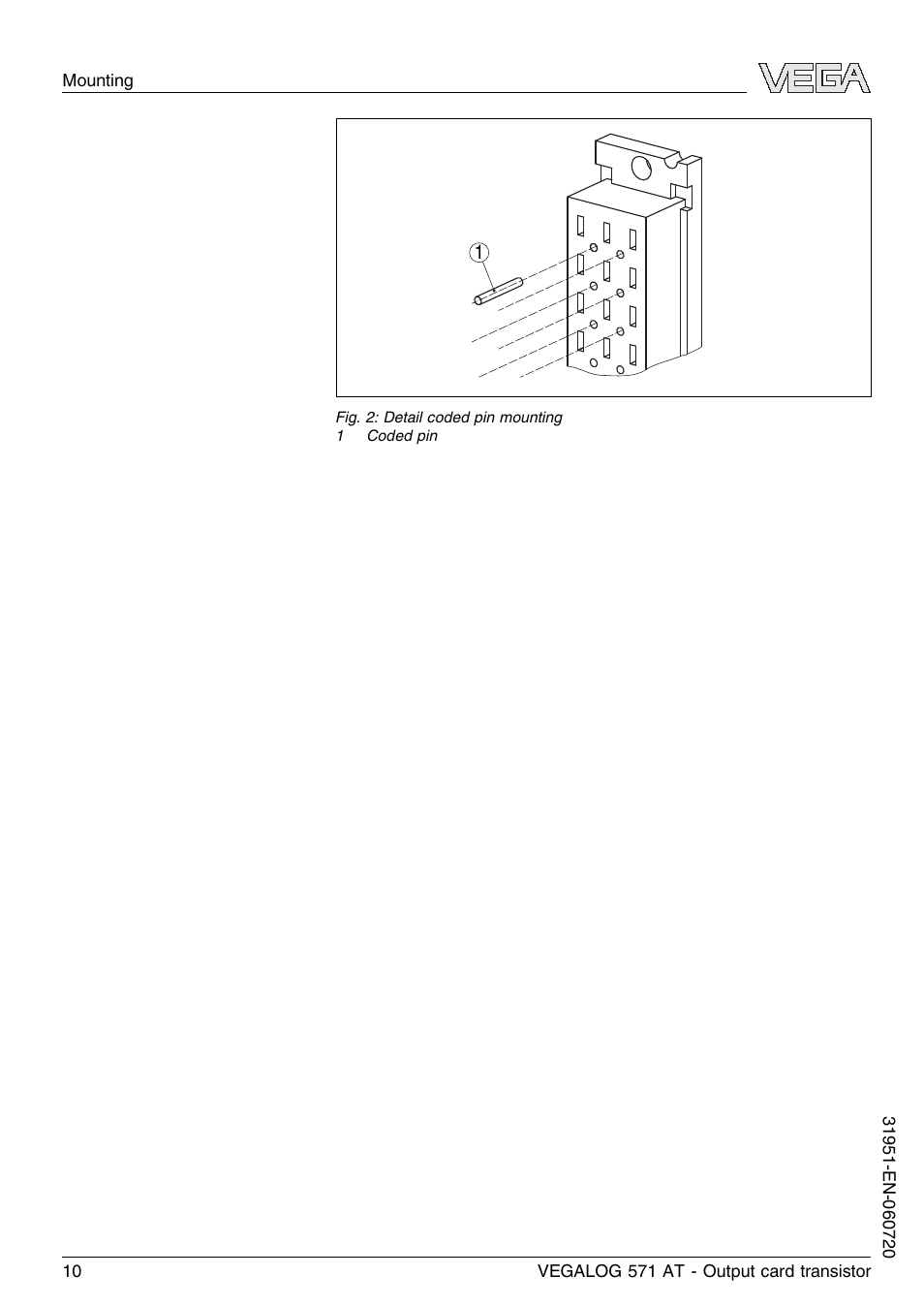 VEGA VEGALOG 571 AT User Manual | Page 10 / 24