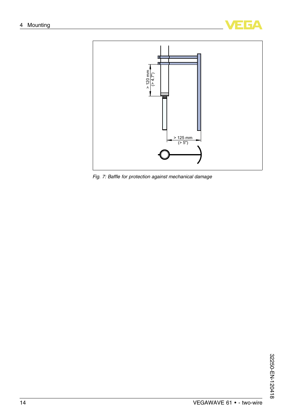 VEGA VEGAWAVE 61 - two-wire User Manual | Page 14 / 40