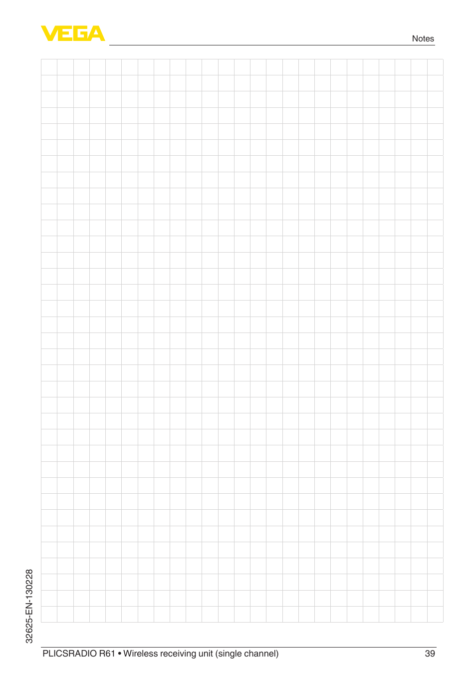 VEGA PLICSRADIO R61 Wireless receiving unit User Manual | Page 39 / 40
