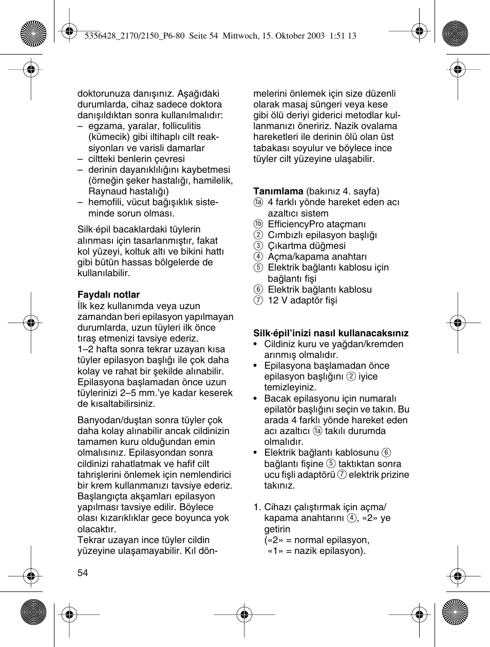 Braun TYPE 5316 User Manual | Page 53 / 76