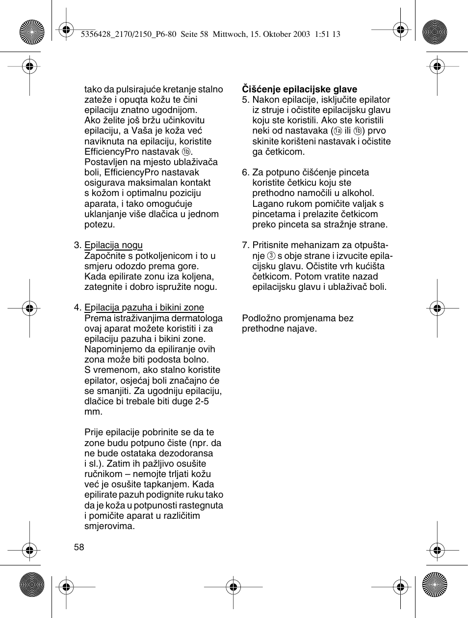 Braun TYPE 5316 User Manual | Page 57 / 76